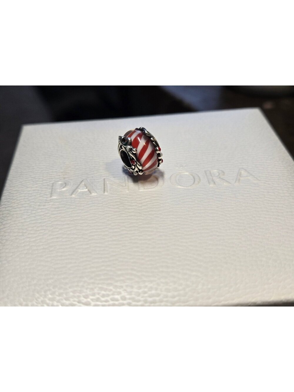 Pandora charm s925 ale christmas glass bead
